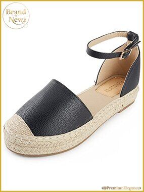 Closed Toe Sandals Adjustable Ankle Strap Memory Foam Comfortable